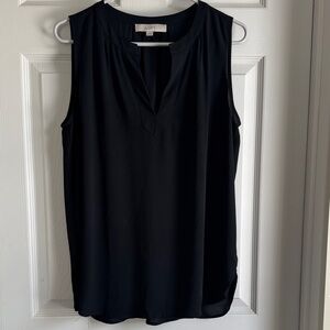 LOFT Women’s Black Sleeveless Top